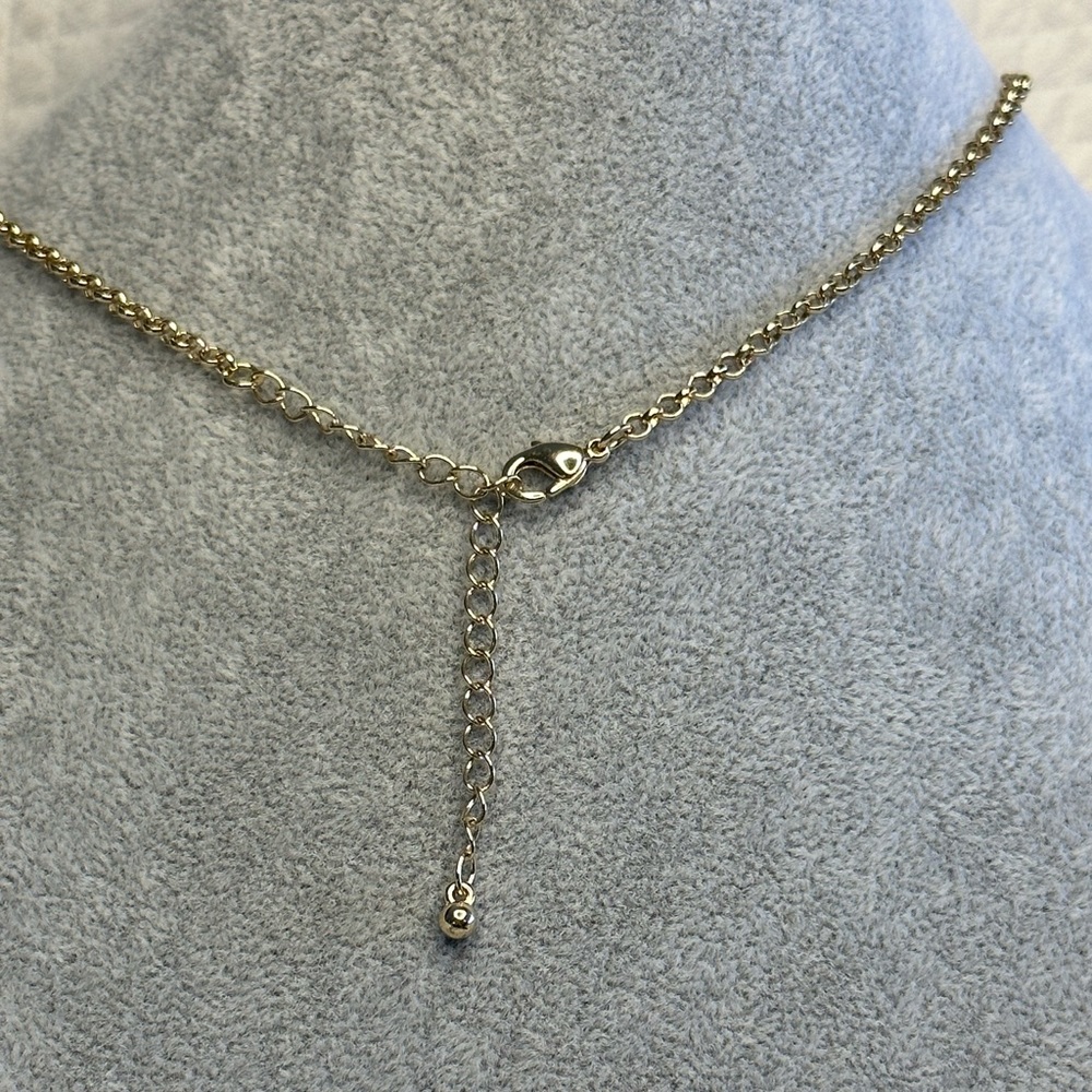 FINAL PRICE DROP Sparkling Chunky Marigold Citrine Necklace - Picture 4 of 5